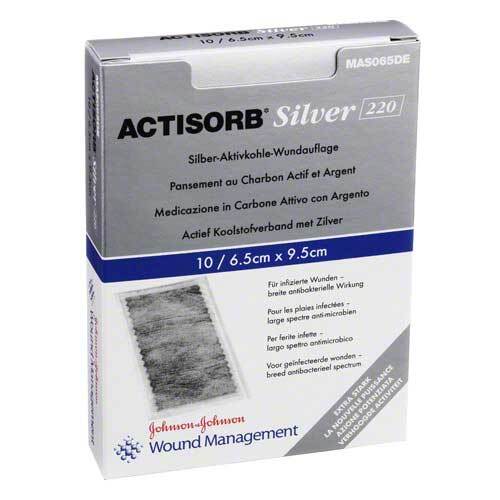 Actisorb 220 Silver 9,5x6,5 - 1