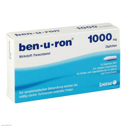 Ben-U-Ron 1000 mg Suppositorien - 1