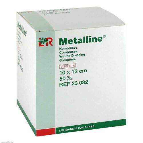 Metalline Kompressen 10x12cm - 1