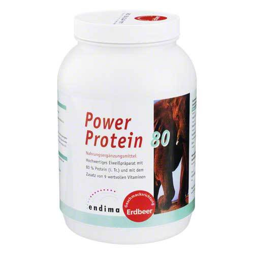 Power Protein 80 Erdbeer Pul - 1