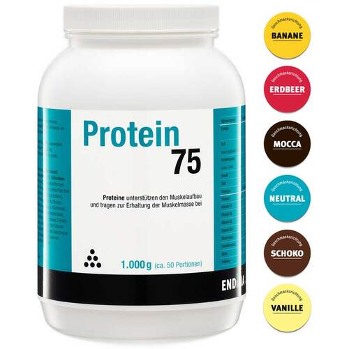 Protein 75 Erdbeer Pulver - 1