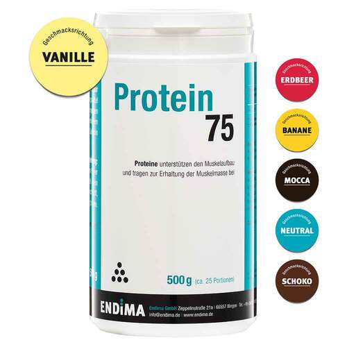 Protein 75 Vanille Pulver - 2