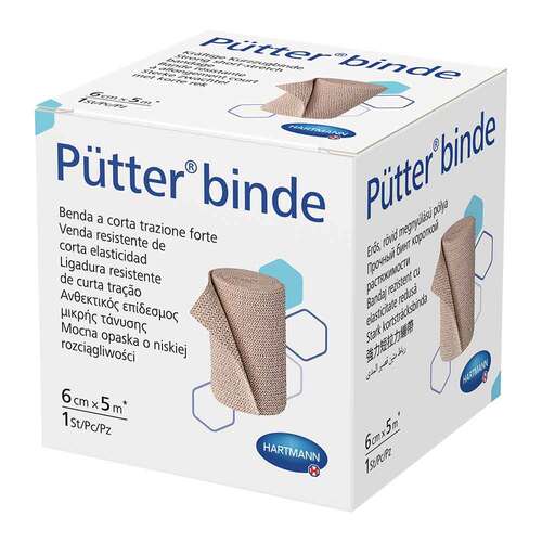P&uuml;tter Binde 6 cm x 5 m - 1