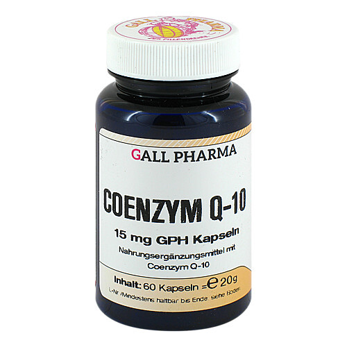 Coenzym Q10 GPH 15 mg Kapseln - 1