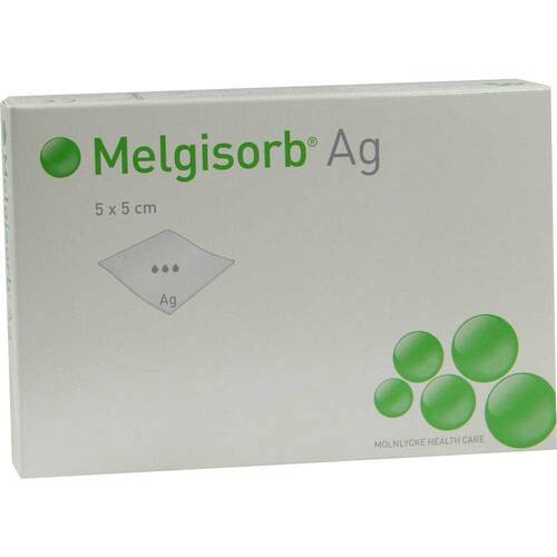 Melgisorb Ag Verband 5x5 cm - 1