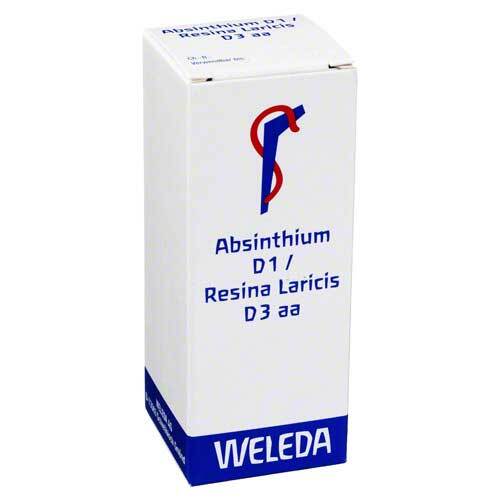 Absinthium D 1 Resina laricis D3 aa Dilution - 1