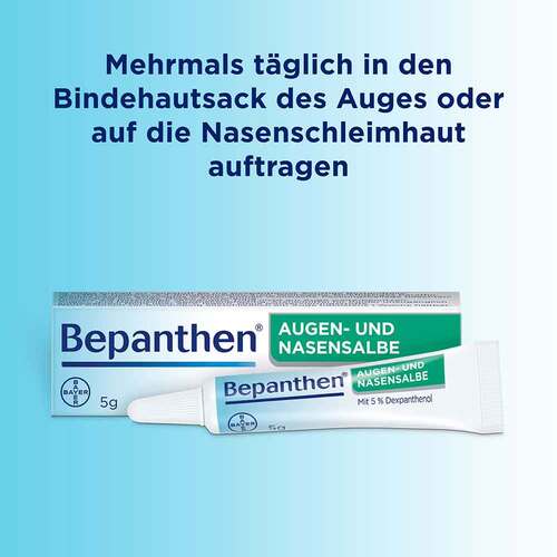 Bepanthen® Augen- und Nasensalbe zur F&ouml;rderung der Wundheilung - 7