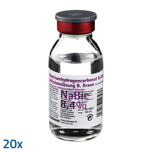 Natriumhydrogencarbonat B.Braun 8,4% Glas - 1