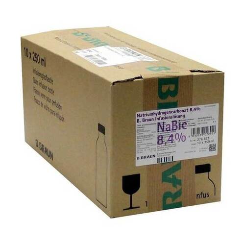 Natriumhydrogencarbonat B.Braun 8,4% Glas - 1