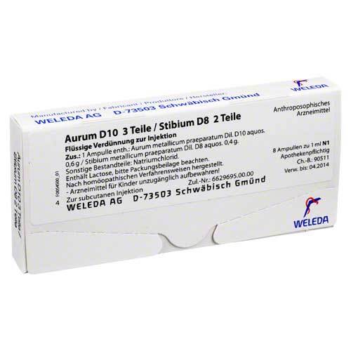 Aurum D10 / Stibium D8 Ampullen - 1