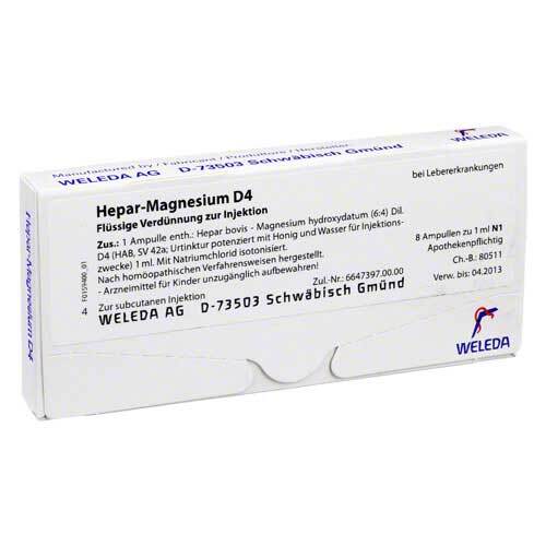 Hepar-Magnesium D 4 Ampullen - 1