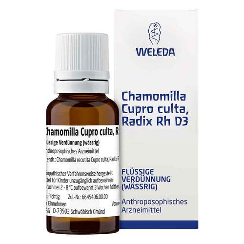 Chamomilla Cupro culta Radix Rh D 3 Dilution - 1