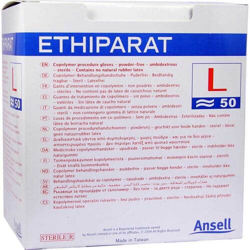 Ethiparat Untersuchungshandschuhe steril gro&szlig; M3370 - 1