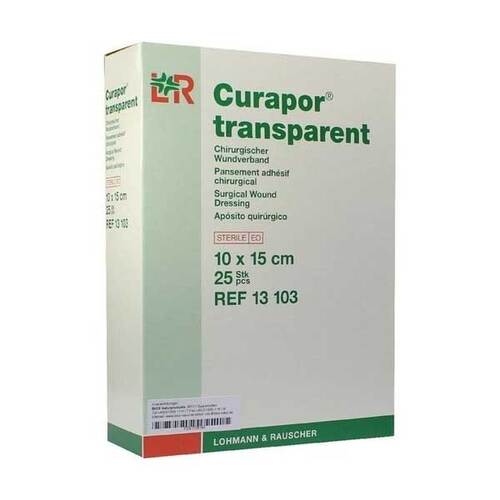 Curapor Wundverband 10x15 cm steril transparent - 1