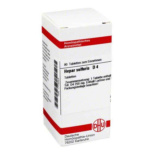 DHU Hepar sulfuris D 4 Tabletten - 1