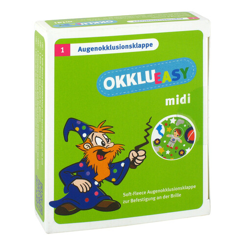 Okklueasy midi Augenokklusionsklappe Softfleece - 1