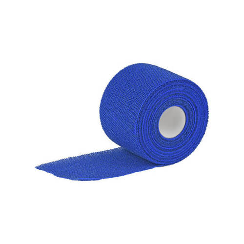Urgomull haft color latexfrei 6 cm x 20 m blau - 1