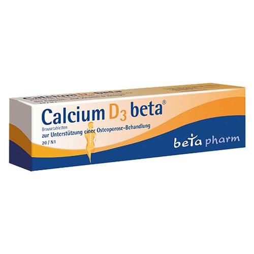 Calcium D3 beta Brausetabletten - 1