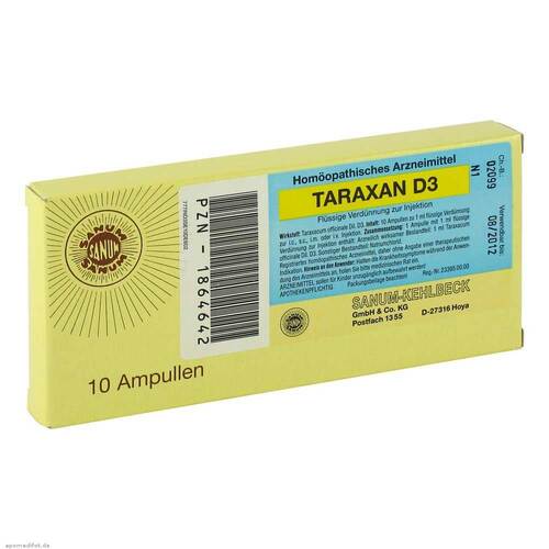 Taraxan D 3 Injektion Ampullen - 1