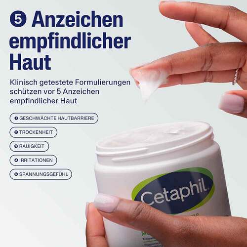 Cetaphil Feuchtigkeitscreme f&uuml;r trockene, empfindliche Haut - 8