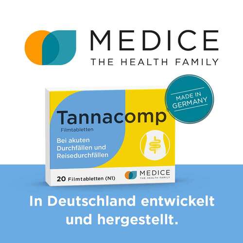 Tannacomp® Filmtabletten bei akutem Durchfall  - 8