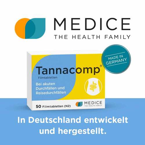 Tannacomp® Filmtabletten bei akutem Durchfall  - 7