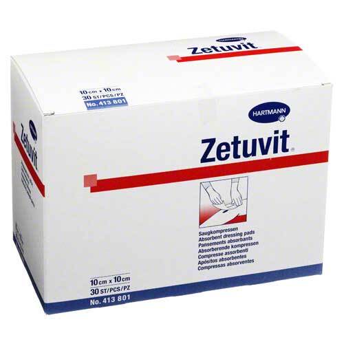 Zetuvit Saugkompresse unsteril 10x10 cm - 1