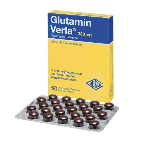 Glutamin Verla® &uuml;berzogene Tabletten - 1