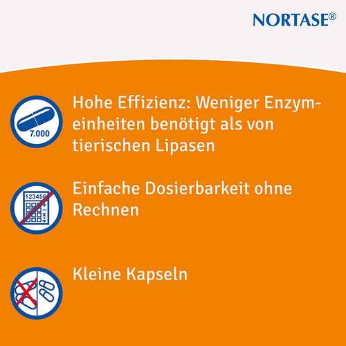 NORTASE Kapseln vegetarische Verdauungsenzyme - 6