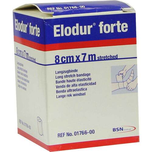 Elodur kr&auml;ftig Kompresse Binde 7mx8cm 1766 - 1