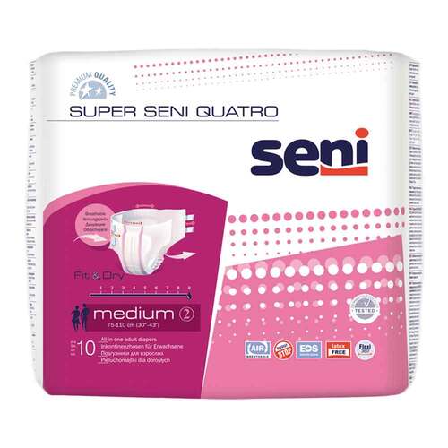 Super Seni Quatro Gr&ouml;&szlig;e 2 medium Windelhosen - 1