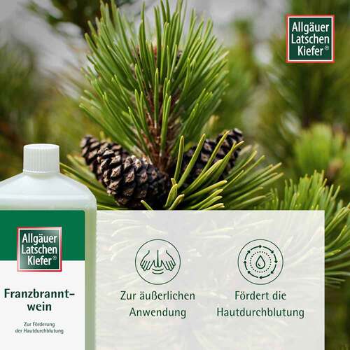 Allg&auml;uer Latschenkiefer Franzbranntwein - 3