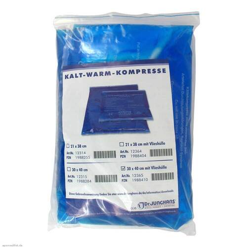Kalt-Warm Kompresse 30x40cm mit Vliesh&uuml;lle - 1