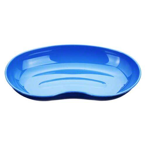 Nierenschale Kunststoff blau - 1