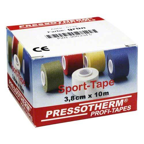 Pressotherm Sport-Tape 3,8cmx10m gr&uuml;n - 1