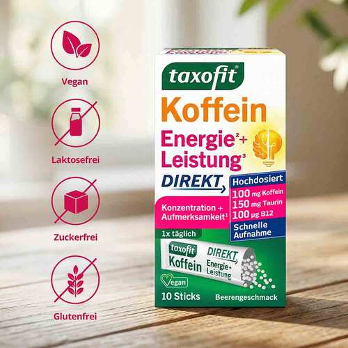 Taxofit Koffein B12 Energie Direkt Granulat - 5
