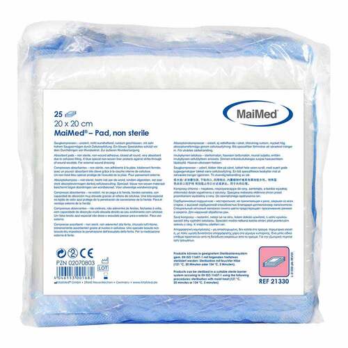 Saugkompressen unsteril 20x2 - 1