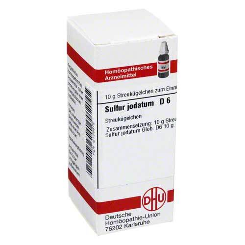 DHU Sulfur jodatum D 6 Globuli - 1