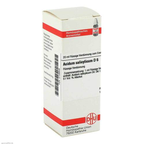 DHU Acidum salicylicum D 6 Dilution - 1