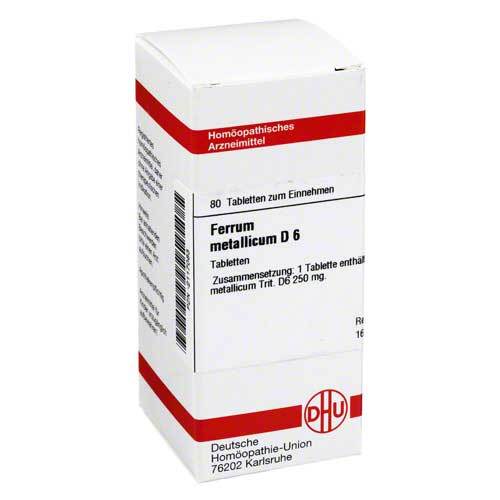 DHU Ferrum metallicum D 6 Tabletten - 1