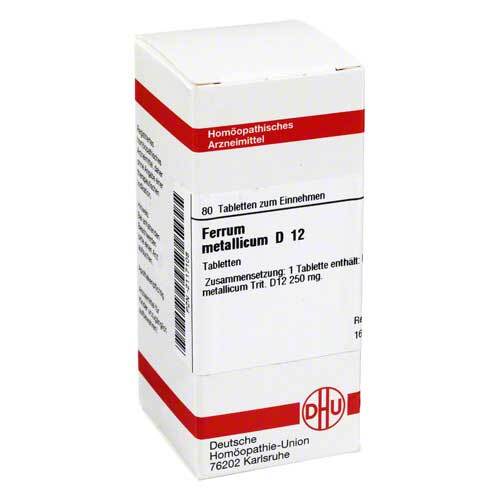 DHU Ferrum metallicum D 12 Tabletten - 1