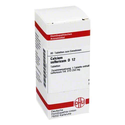 DHU Calcium sulfuricum D 12 Tabletten - 1