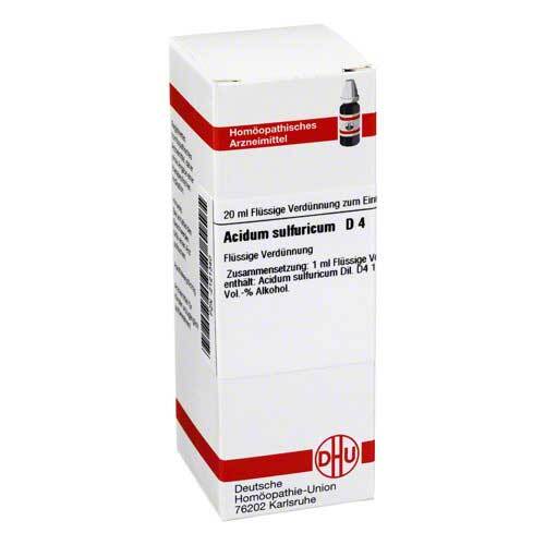 DHU Acidum sulfuricum D 4 Dilution - 1