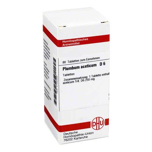 DHU Plumbum aceticum D 6 Tabletten - 1