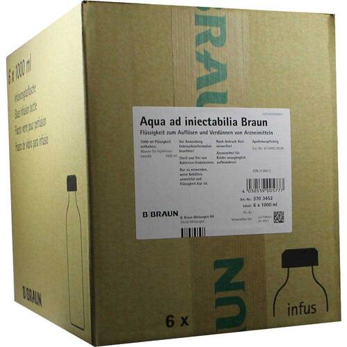 Aqua AD Injectabilia mit Combikappe Infusionsl&ouml;sung - 1