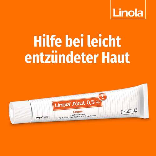 Linola® Akut 0,5% Hydrocortison Creme - 2