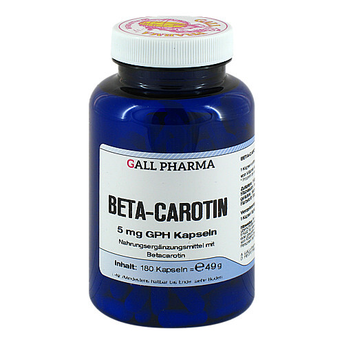 Beta Carotin 5 mg Kapseln - 1