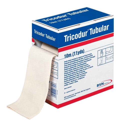 Tricodur Schl.-Bandage wei&szlig; Gr&ouml;&szlig;e L 10mx32,5cm 9453 - 1