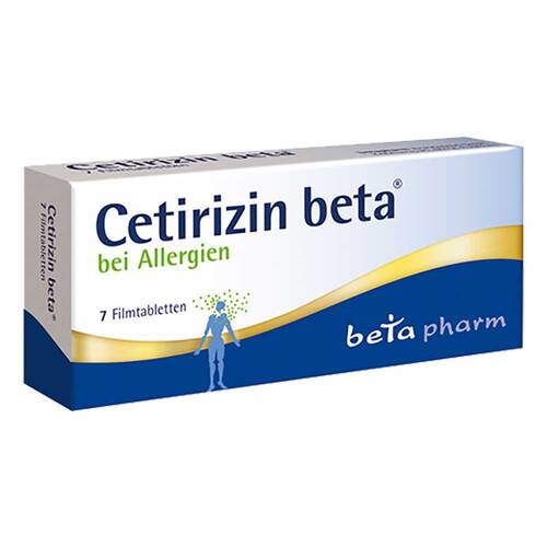 Cetirizin beta® Filmtabletten bei Allergien - 1