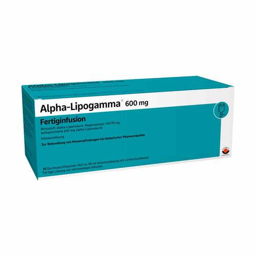 Alpha Lipogamma 600 mg Fertiginfusion Durchstechflasche - 1